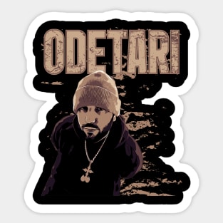 Odetari // Brown Vintage Sticker